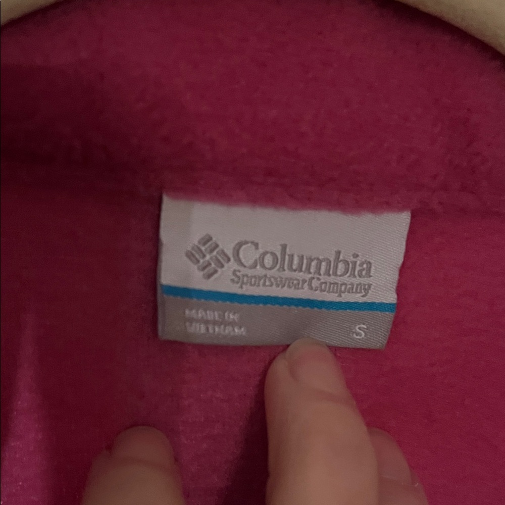 Columbia Raspberry Fleece Jacket S - Picture 2 of 4